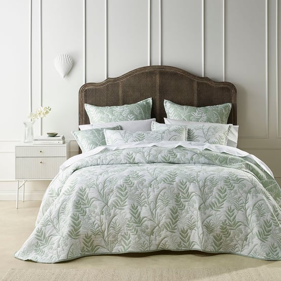 Eden Sage Bedspread Set Separates