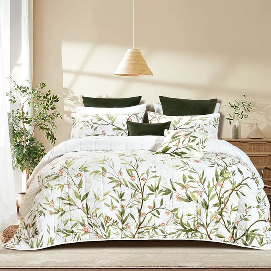 Corymbia White Coverlet Set + Separates
