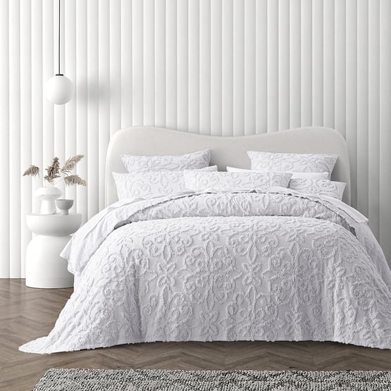 Ella White Bedspread Set + Separates