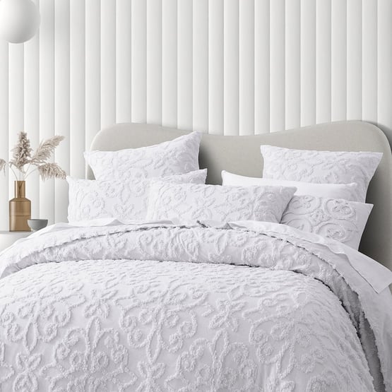 Ella White Bedspread Set + Separates