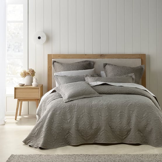 Zaria Taupe Bedspread Set + Separates
