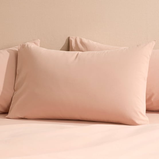 Stonewashed Cotton Mocha Pillowcases