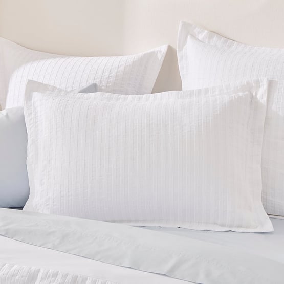Victoria White Matelasse Pillowcases