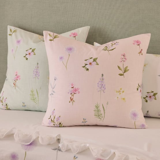 Audrey Floral Lavender Pillowcases