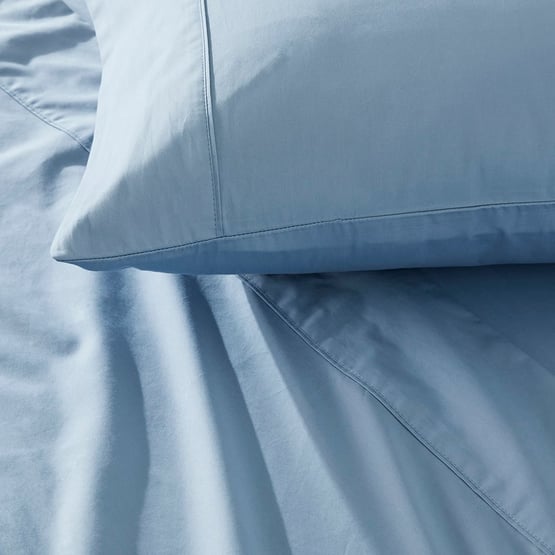 Worlds Softest Cotton Bluestone Fitted Sheet Separates