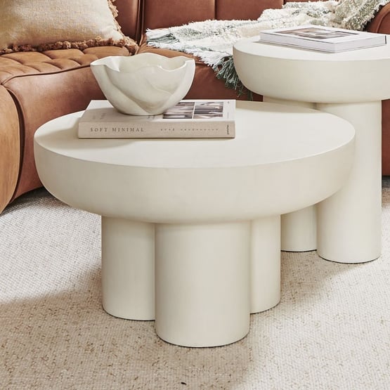 North Shore White Coffee Table