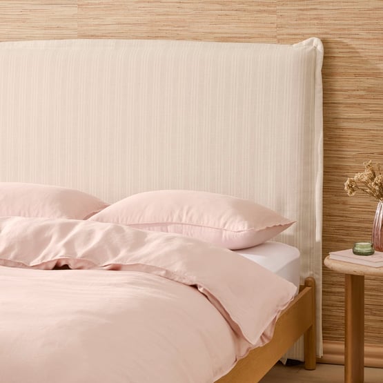 Stockholm Natural Stripe Bedhead Slip Cover