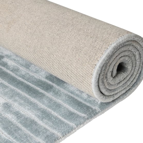 Adeline Blue Haze Viscose Rug