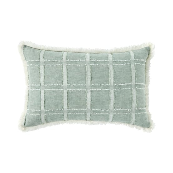 Pasquale Soft Green Linen Cushion