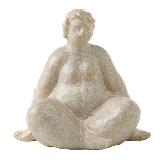 Remus Legs Crossed Natural Statue