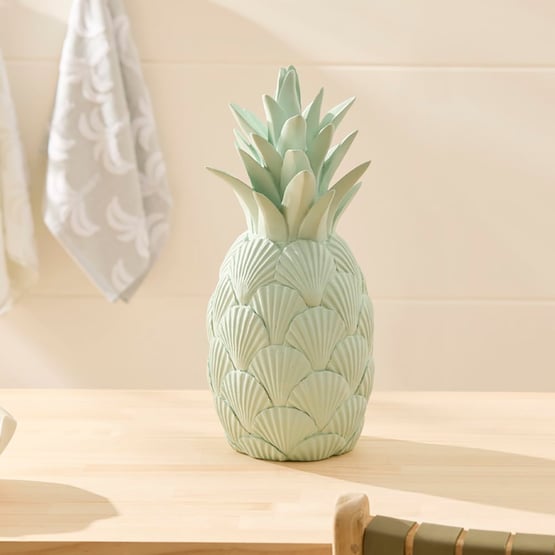 Pineapple Blue Ornament
