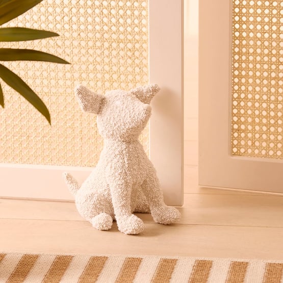 Boucle Dog Snow Door Stop