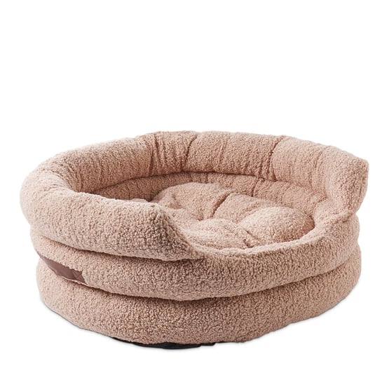Ziggy Beige Sherpa Pet Bed