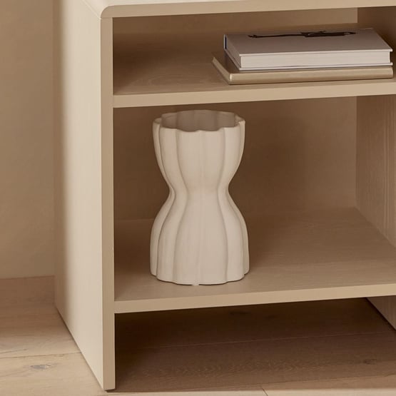 Willow White Small Vase