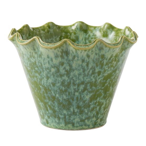 Frill Reactive Green Pot