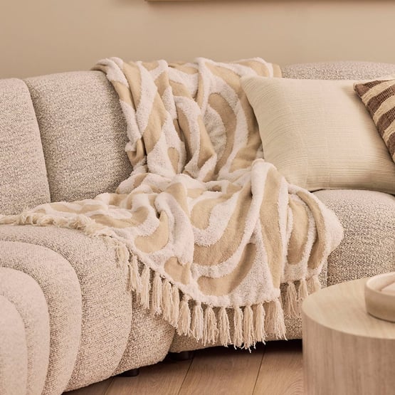 Samoa Natural Throw