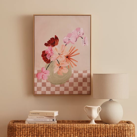 Weekend Tabletop Petite Bouquet Natural Canvas
