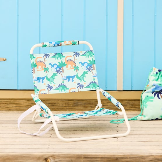 Dinosaurs Printed Beach Chair