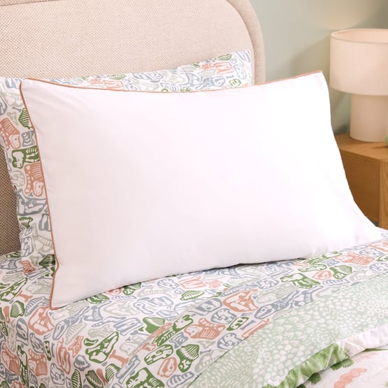 Dinosaur Appreciation Society White Text Pillowcase