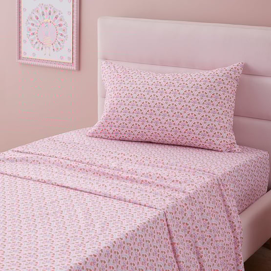 Nahla White Sheet Set