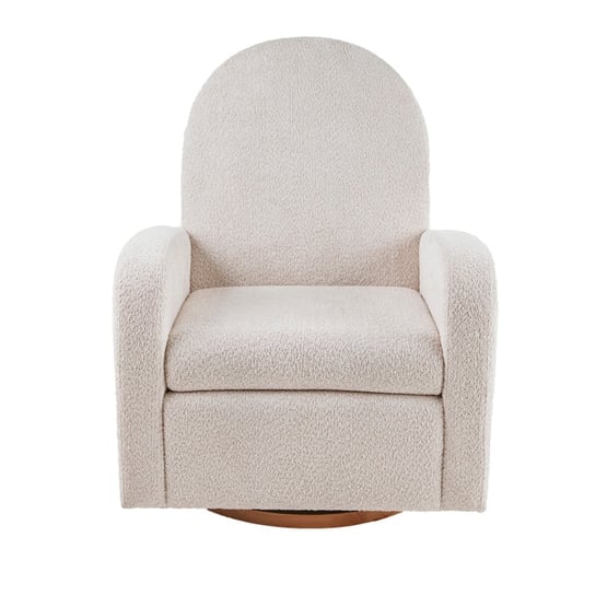 Swivel And Rock Natural Nursery Chair
