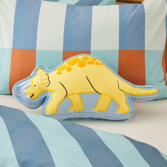 Shaped Triceratops Cushion