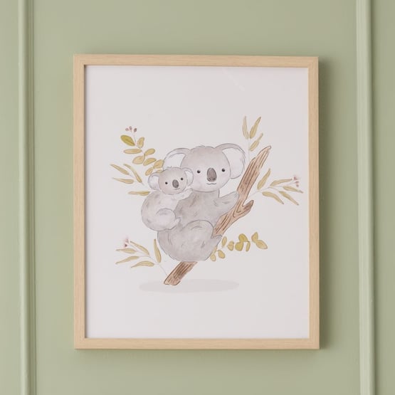 Animals of Oz Koalas Nursery Wall Art