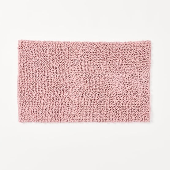 Microplush  Pink Blossom Bobble Bath Mat