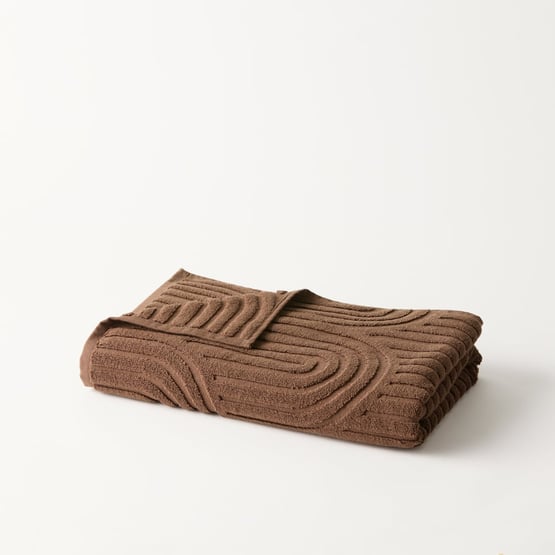 Archie Truffle Towel Range