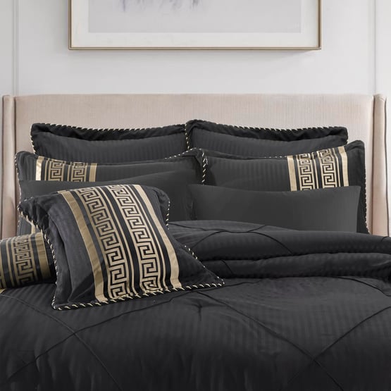 Raffaello Black Comforter Set