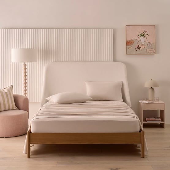 Flannelette Plain Dye Sand Sheet Set