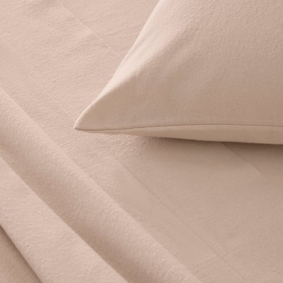 Flannelette Plain Dye Sand Sheet Set