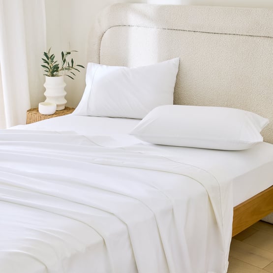 Fresh White Sheet Set