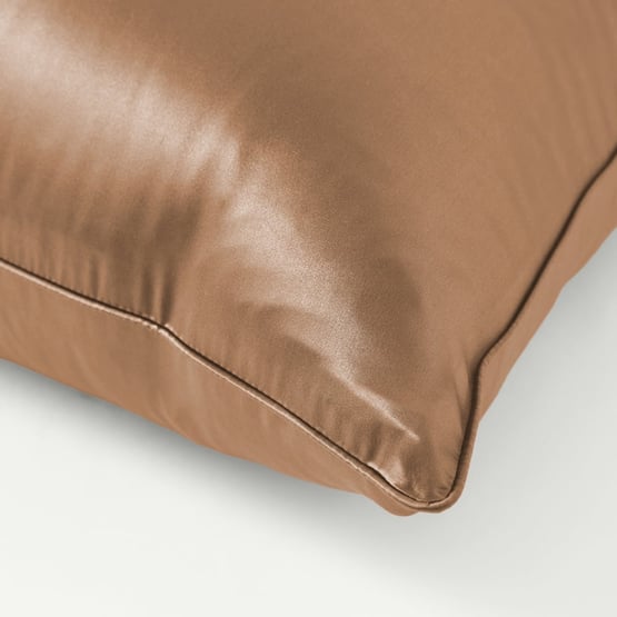 Pure Silk Mocha Pillowcase