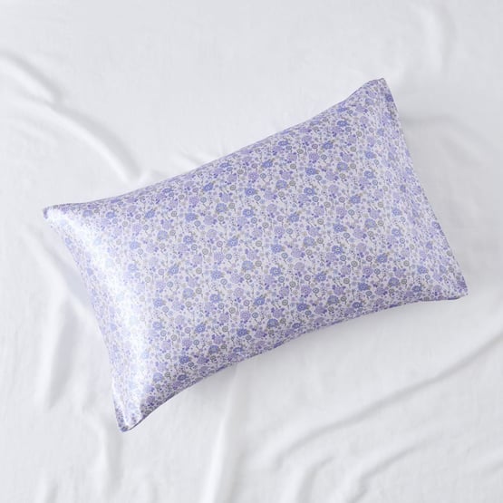 Satin Ida Floral Pillowcase