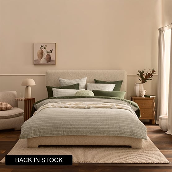 San Remo Olive Quilt Cover Set + Separates