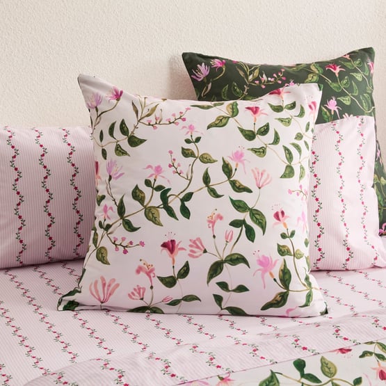 Greta Floral Pink Pillowcases