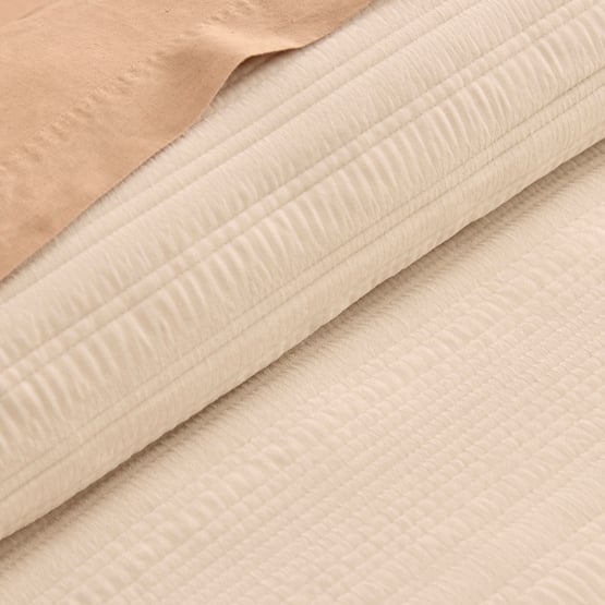 Brooks Natural Velvet Quilted Quilt Cover Separates