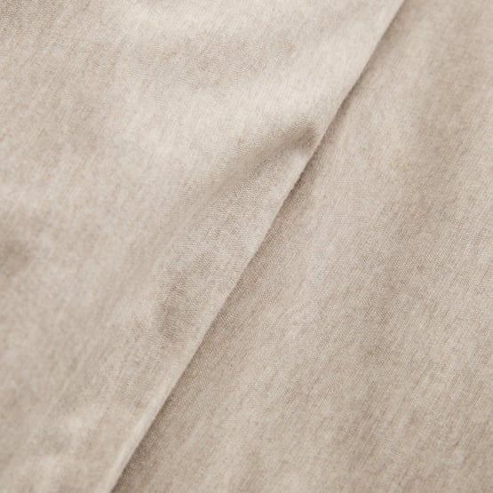 Ultra Soft Jersey Oat Marle Quilt Cover Separates
