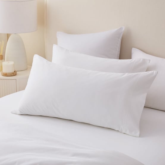 Egyptian Cotton White Quilt Cover Set + Separates