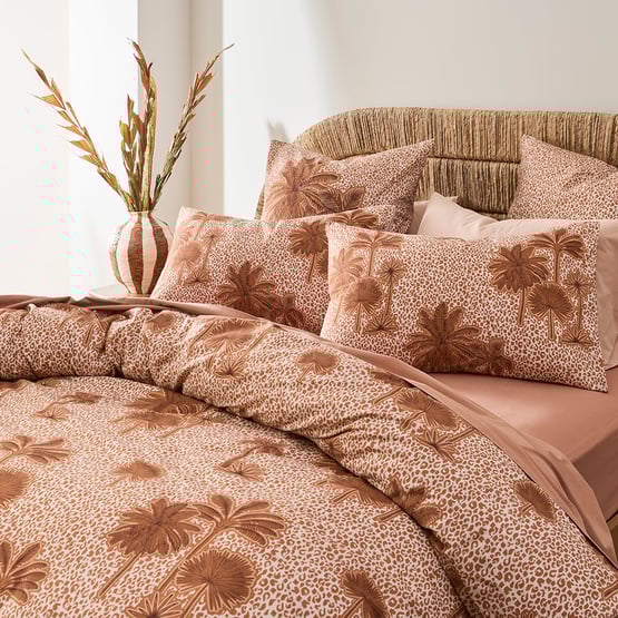 Safari Palm Spice Quilt Cover Set + Separates