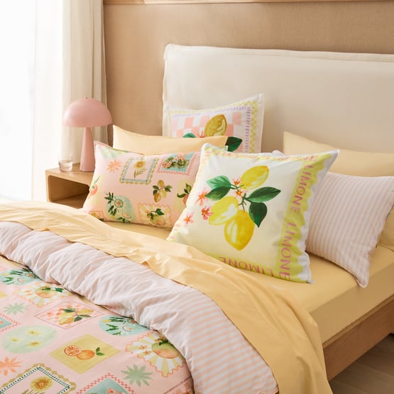 Summer Garden Pink Pillowcases