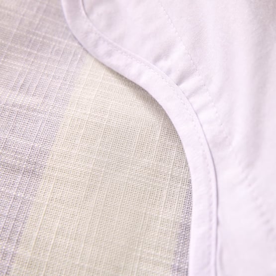 Frankie Scallop Lilac Pillowcase