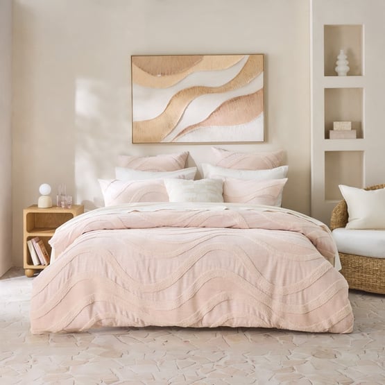 Capri Petal Tufted Quilt Cover Separates