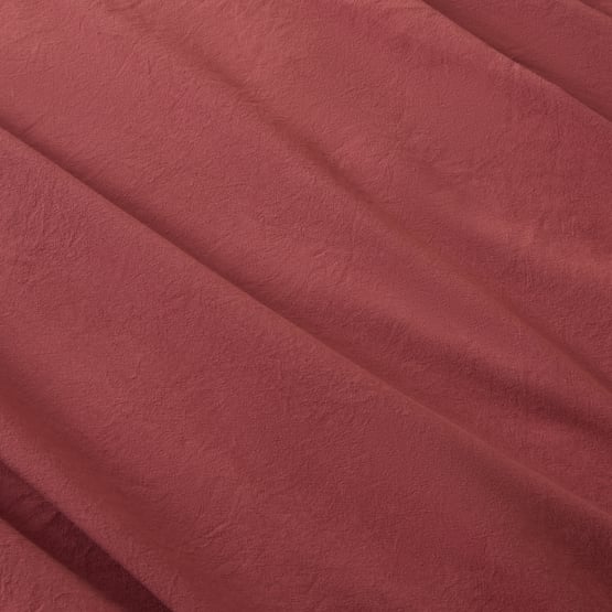 Stonewashed Cotton Redwood Sheet Separates 