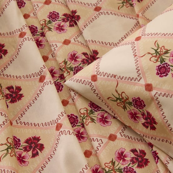 Rosalie Plum Floral Sheet Set