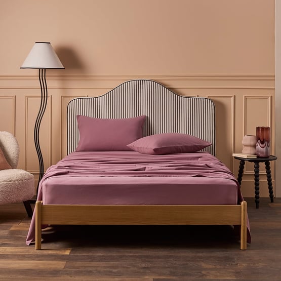 Stonewashed Cotton Mulberry Sheet Set