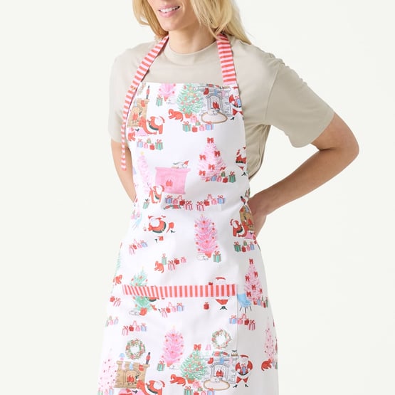 Vintage Christmas Apron