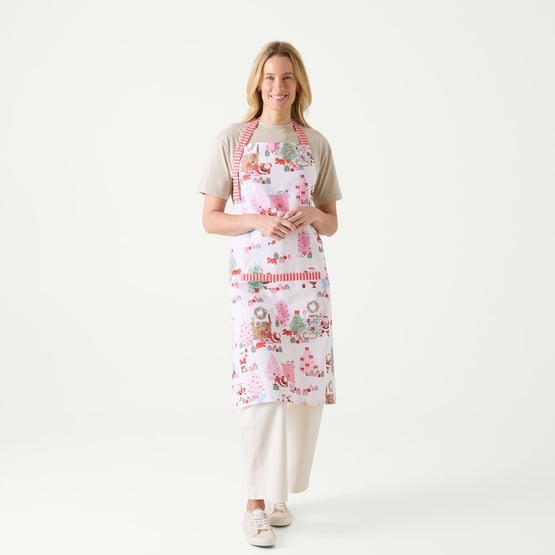 Vintage Christmas Apron
