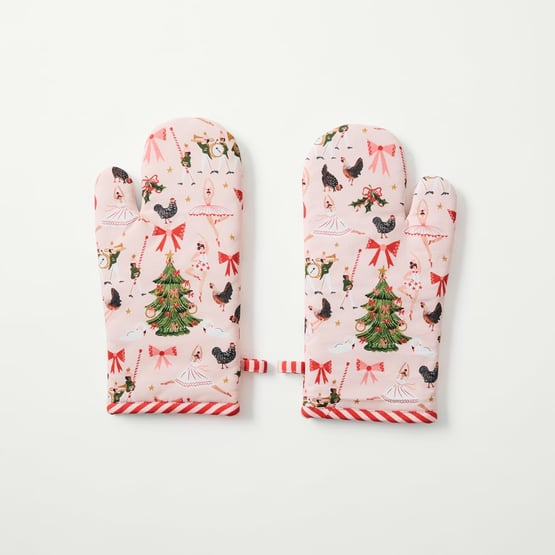 12 Days of Christmas Oven Mitt Pack of 2